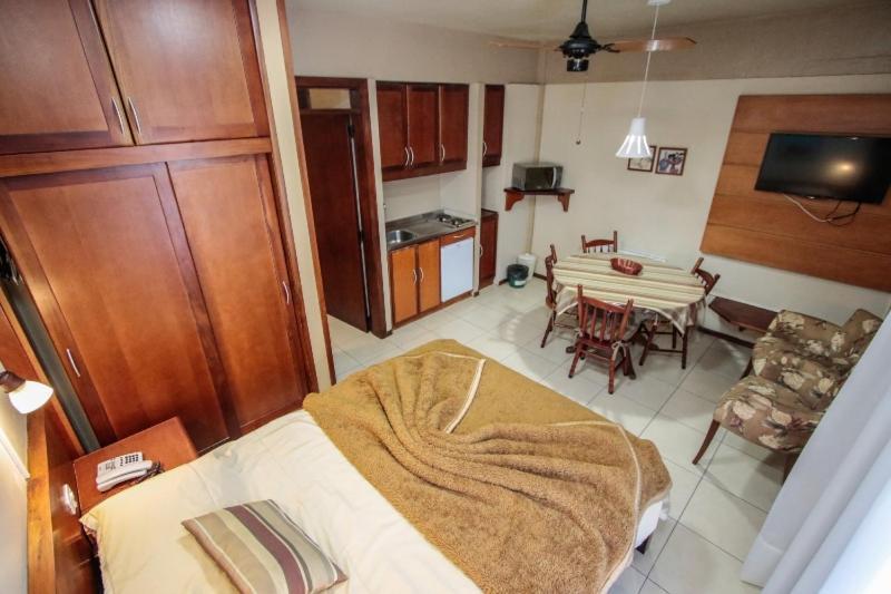 Flat No Residencial Pousada Serrano Centro Gramado Dış mekan fotoğraf