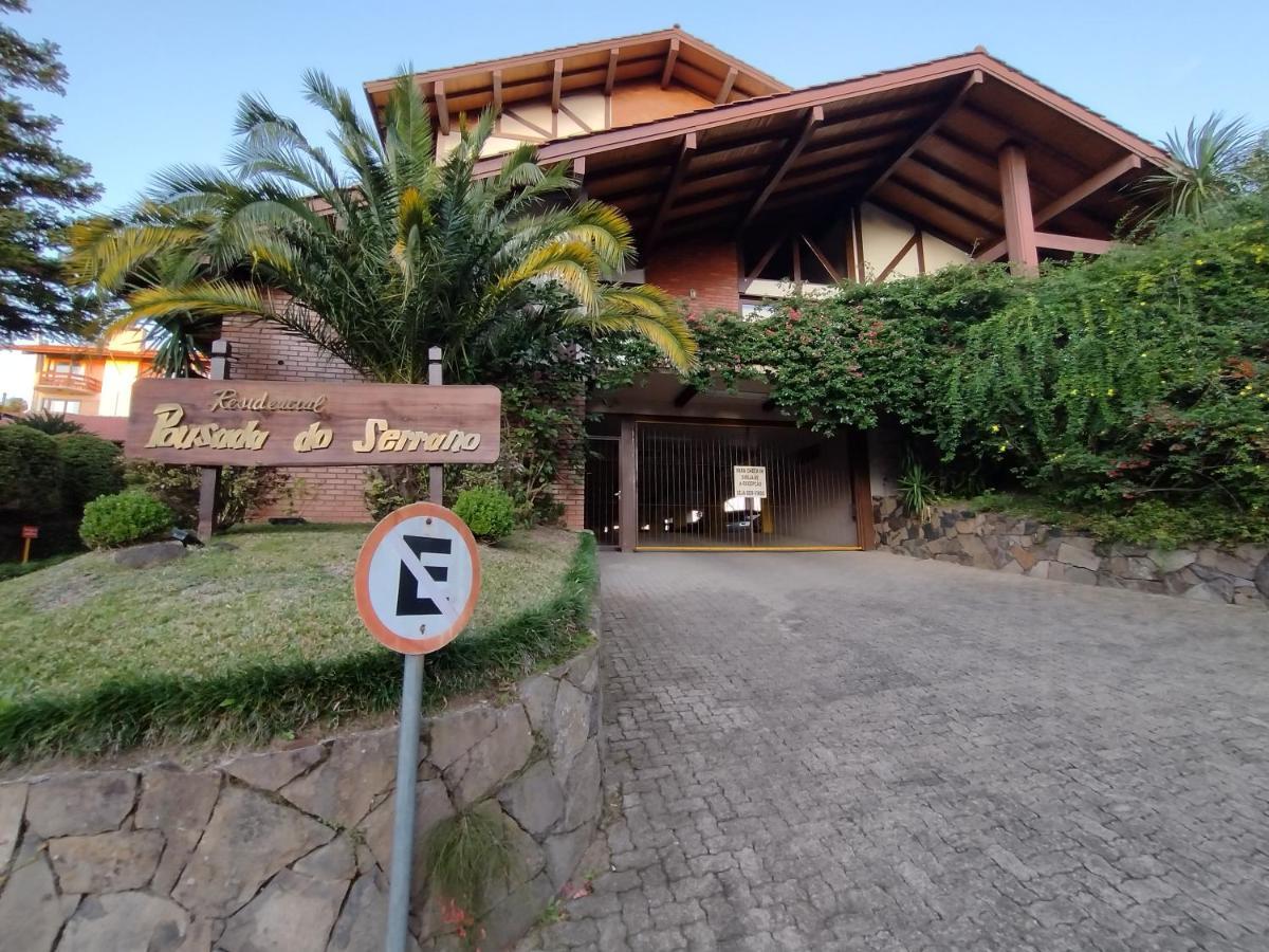 Flat No Residencial Pousada Serrano Centro Gramado Dış mekan fotoğraf