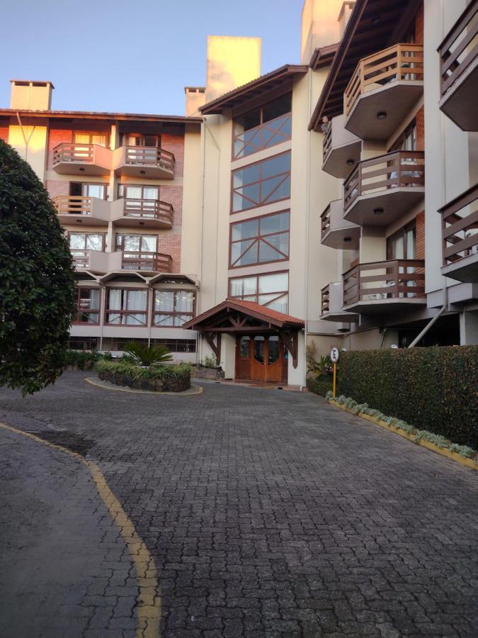 Flat No Residencial Pousada Serrano Centro Gramado Dış mekan fotoğraf